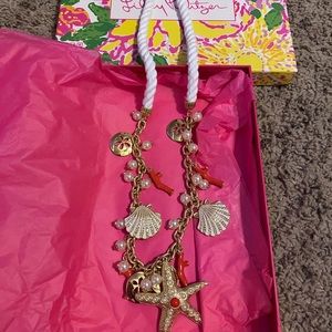 Lilly Pulitzer Cowdah Beach Necklace